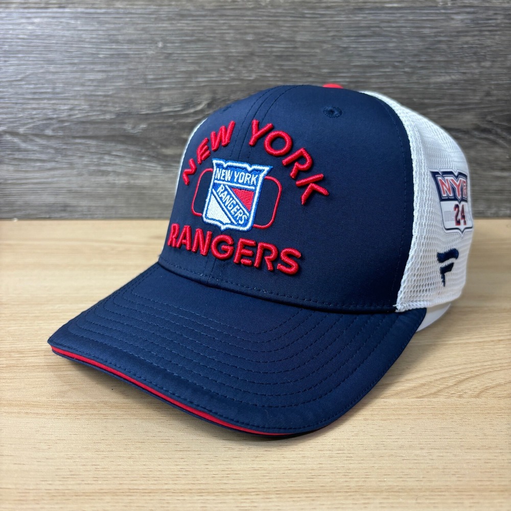 New‎ York Rangers Hat Cap Snap Back Blue NHL Pro Team Issued Kaapo Kakko